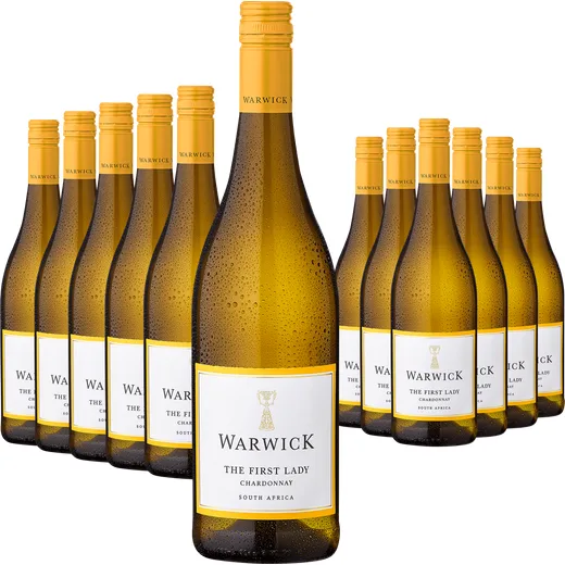 Flasche: 6+6-PAKET Warwick Estate »The First Lady« Chardonnay 2026