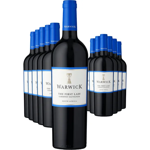 Flasche: 6+6-PAKET Warwick Estate »The First Lady« Cabernet Sauvignon 2023